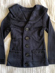 Navy Blue Sailor Top