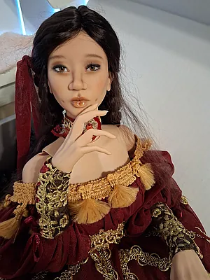 Draugar Dolls Freya Head On Hunter Body In Litha Tan With Accessories