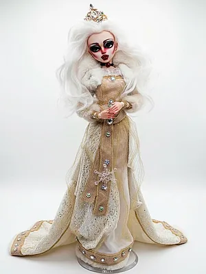 The Snow Queen Ooak Custom Bjd By Tiago Azevedo