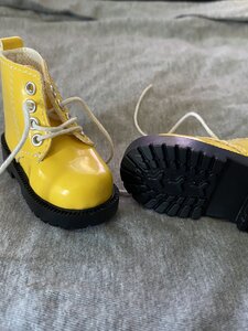 1/4 Msd Yellow Combat Boots