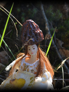 Art Bjd Gnome Girl Morel, Fantasy Bjd
