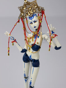 1/12 scale BJD full set by Tempest Doll, mini BJD, artist BJD, tiny BJD