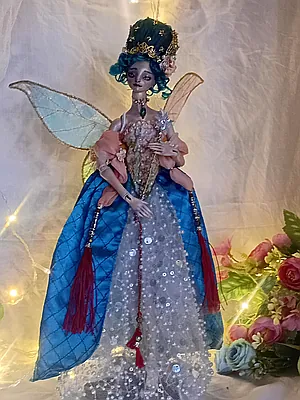 Available Porcelain Ball Jointed Artistic Doll Bjd Myosotis Fairy Nymph