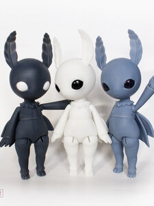 Blank Bjd Resin Doll (+ Pair Of Eyes) Moth Insect Alien Ball Jointed Doll