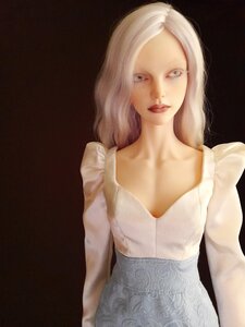 Dress for Iplehouse SID small chest (ivory/blue)
