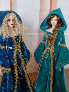 Msd Ip Fid Bjd Medieval Dress