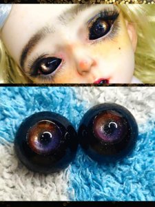 Monster BJD Resin Eyes - Handmad - 14mm/16mm