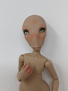 Creatures Dolls Novgorod Bjd In Butter Skin W/ Faceup By Koala Krash