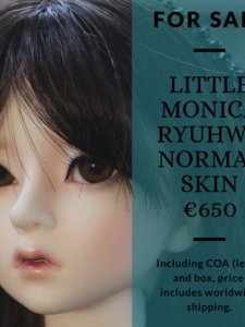 Little Monica Ryuhwa Bjd 1/3 Sd Size