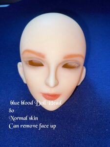 Blue Blood Doll Head
